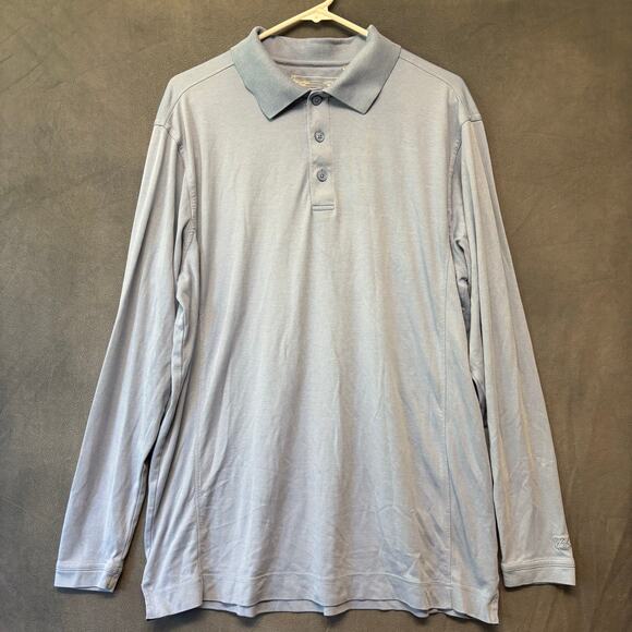 Cutter & Buck Long Sleeve Polo Shirt Pima Cotton Blend Golf Preppy Athleisure - Picture 1 of 13